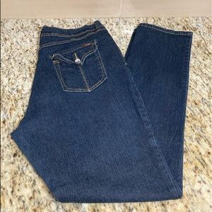 Women’s Angels curvy fit skinny jeans rinse size 14